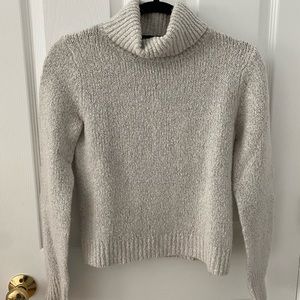 Brandy Melville light gray turtleneck sweater